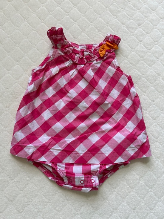 Carter's Other - Carter's | Pink Orange Girl Romper | 18m
